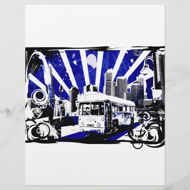 Retro-Bus Flyer (Vorne)