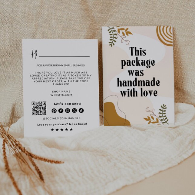 Retro Business dank Karte (Von Creator hochgeladen)