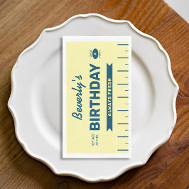 Retro-Butter-Stick Personalisierte Abendessen-Serv Serviette