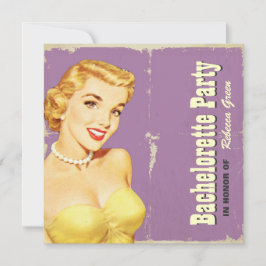 retro Button des Modmusters herauf Einladung