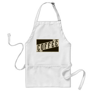Retro-Café Schürze