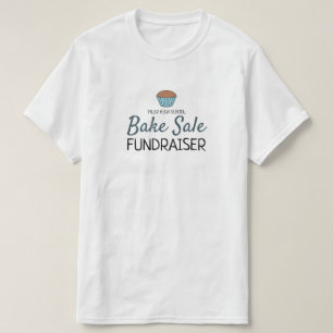 Retro Cake Design, Wohltätigkeit Bake Sale Event T-Shirt