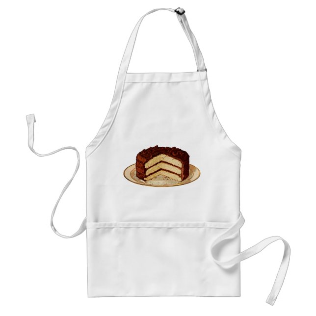 Retro Cake Schürze (Vorne)