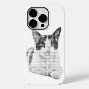 Retro Calico Halftone Case-Mate iPhone 14 Pro Hülle