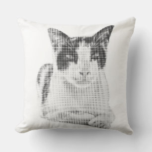 Retro Calico Halftone Kissen