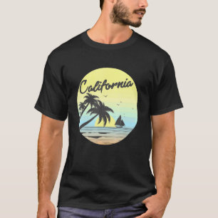 Retro California Surf Vintag Beach Cali 70er Venic T-Shirt