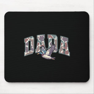 Retro Camo Entenjagd Dada 1. Geburtstag Familie M Mousepad