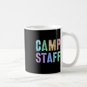 Retro Camp Mitarbeiter Sommer Campingplatz Crew Be Kaffeetasse