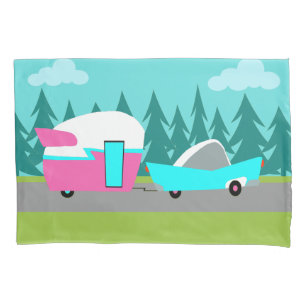 Retro Camper-/Anhänger-und Auto-Kissenbezug Kissenbezug