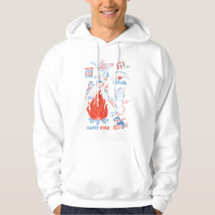 Retro-Camping-Abenteuer – Lustige Camping-Aktivitä Hoodie