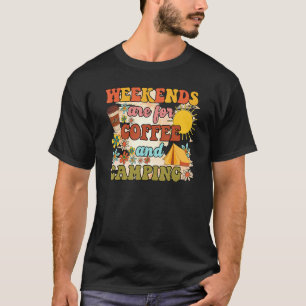 Retro Camping Coffee Camping Life Adventure Coffee T-Shirt
