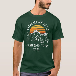 Retro Camping Urlaub Matching Familienreise T-Shirt