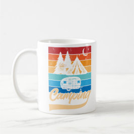 Retro Camping Vibes Kaffeetasse