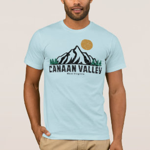 Retro Canaan Valley Ski T-Shirt