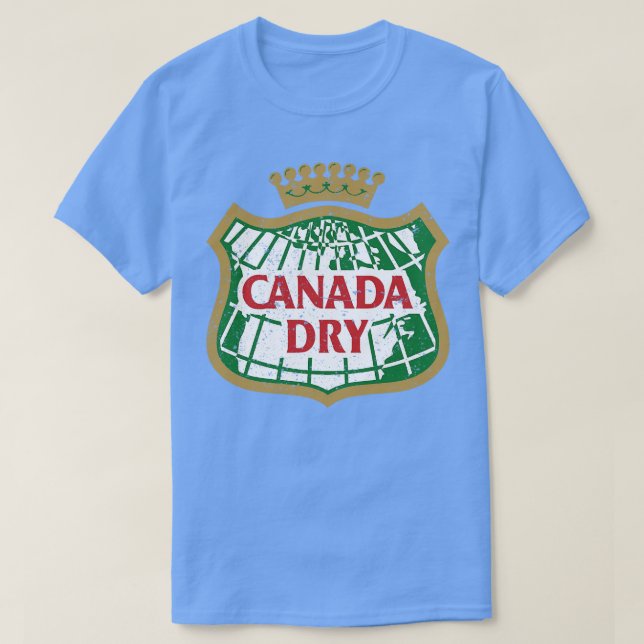 Retro Canada Dry Rough T-Shirt (Design vorne)