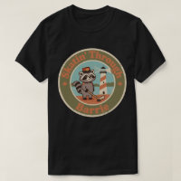 Retro Canadian Raccoon Barrie Hockey