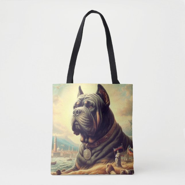 Retro Cane Corso Painting (Vorderseite)