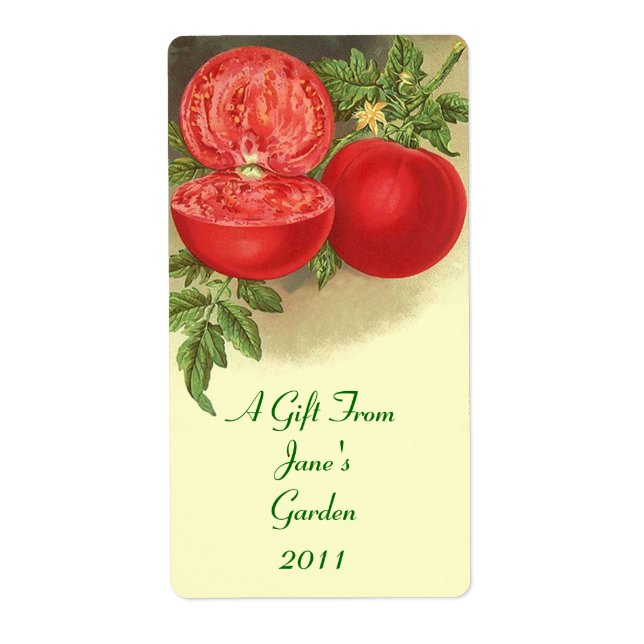 Retro Canning Jar Labels Label Docking Goods Canne (Vorne)