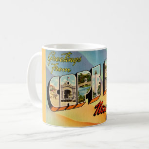 Retro Cape May NJ Postkarte Kaffeetasse
