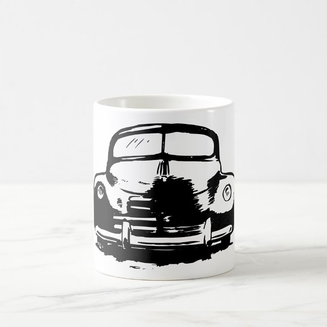 Retro Car Kaffeetasse (Von Creator hochgeladen)