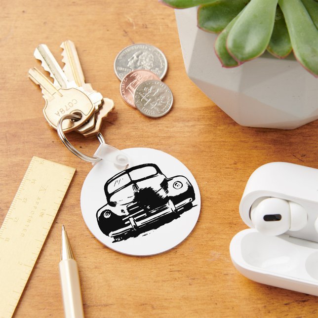 Retro Car Schlüsselanhänger (Von Creator hochgeladen)