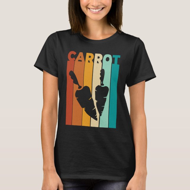 Retro Carrot T-Shirt (Vorderseite)