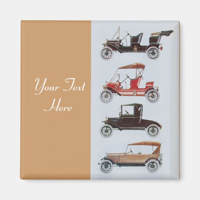 RETRO CARS 2 - Auto-Reparaturwagen Magnet (Vorne)