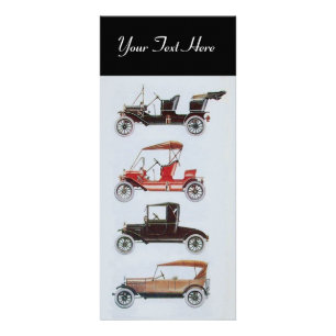 RETRO CARS 2 - Auto-Reparaturwagen Werbekarte