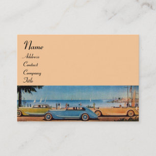 RETRO CARS - Auto-Reparaturwagen Visitenkarte