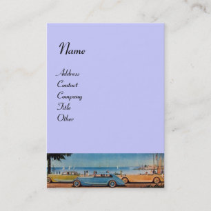 RETRO CARS - Auto-Reparaturwagen Visitenkarte