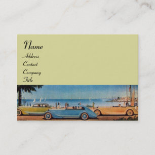 RETRO CARS - Auto-Reparaturwagen Visitenkarte