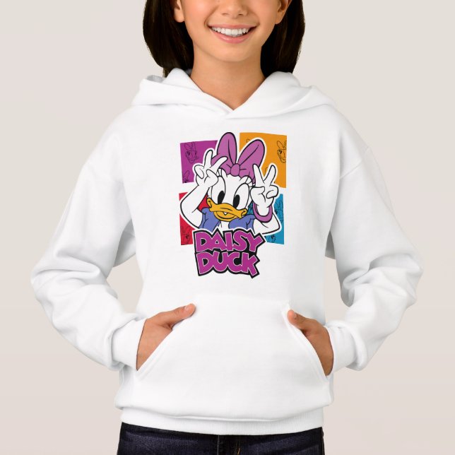 Retro Cartoon Duck – Playful & Nostalgic Design Hoodie (Vorderseite)