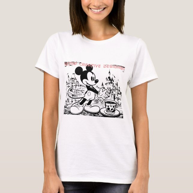 Retro Cartoon Icon Tee – Timeless Vintage Style (Vorderseite)