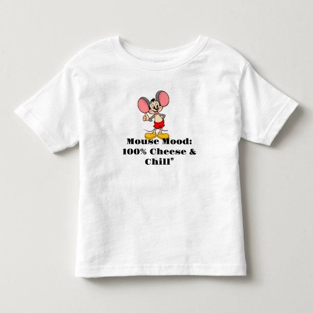 Retro-Cartoon-Maus-T - Shirt (Vorderseite)