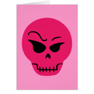 Retro Cartoon Skull
