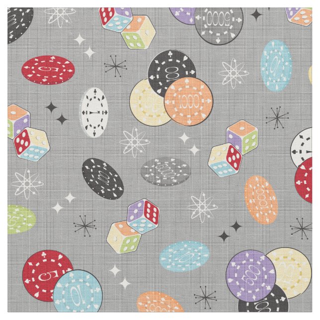 Retro Casino Stoff (Nahaufnahme)