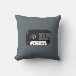 Retro Cassette Music Pillow Kissen