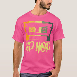 Retro Cassette Musiker 90S Hip Hop Musikkassette T-Shirt