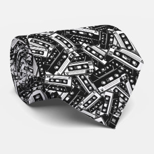 Retro Cassette Tape Neck Tie Krawatte