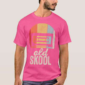 Retro Cassette Tape Shirt Old School Vintag Music