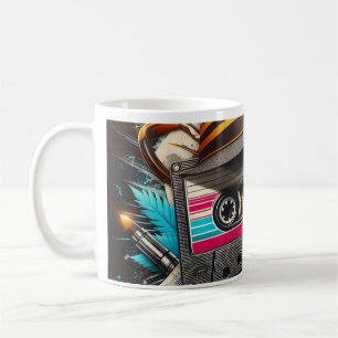 Retro Cassette Tasse - Vintages Musikdesign