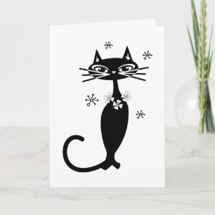 RETRO CAT JEDEN ANLASS-KARTE KARTE