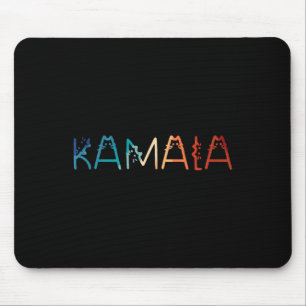 Retro Cat Lettering Positive Funny Mousepad