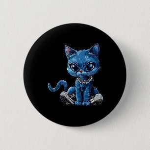 Retro Cat Niedlich Shoes Comma La Kamala Harris 20 Button