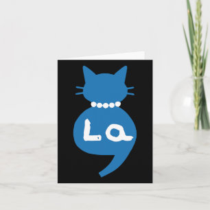 Retro Cat Niedlich Shoes Comma La Kamala Harris 20 Karte