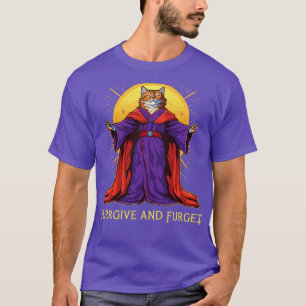 Retro Cat Pun Atheist Männer Frauen Kinder Grafisc T-Shirt