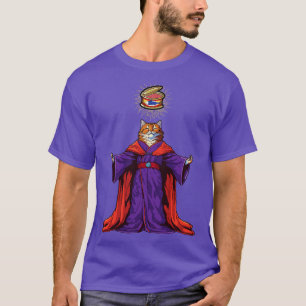 Retro Cat Pun Atheist Männer Frauen Kinder Grafisc T-Shirt