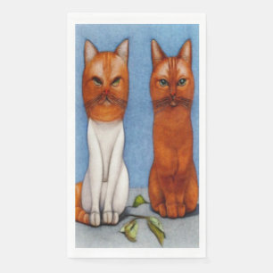 Retro Cats MIx Serviette