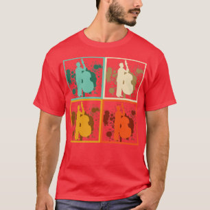Retro Cellist Orchestra Cello Music Cello T-Shirt