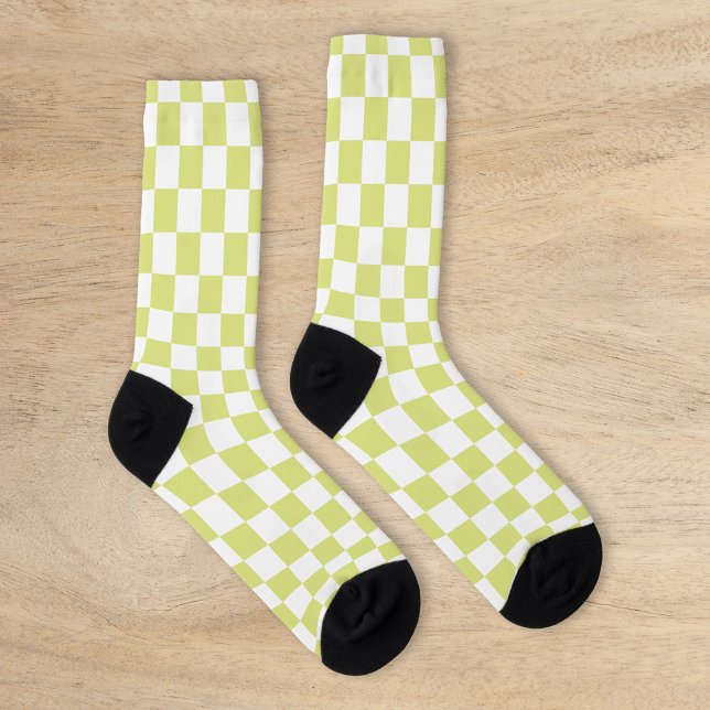 Retro-Checkerboard Socken (Von Creator hochgeladen)
